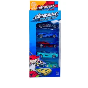 DREAMZ RACING – 5-Piece Alloy Car Set