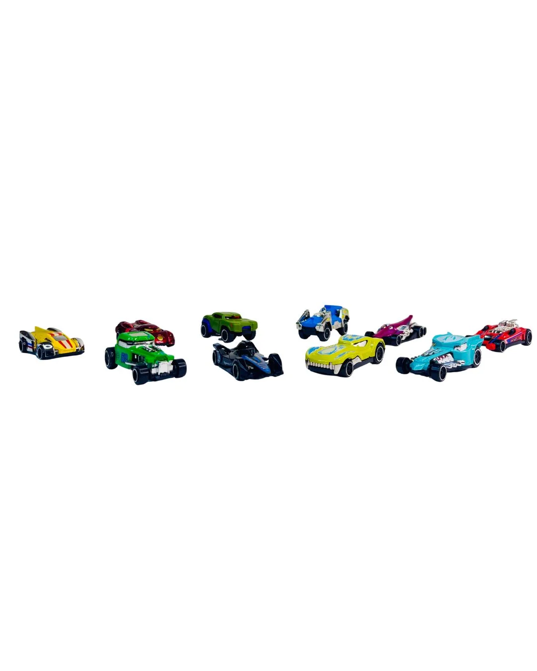 HEAT WAVE – 10-Piece Die-Cast Car Set - Image 3