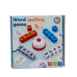 Word Spelling Game with Bell – Fun Learning Toy for Kids