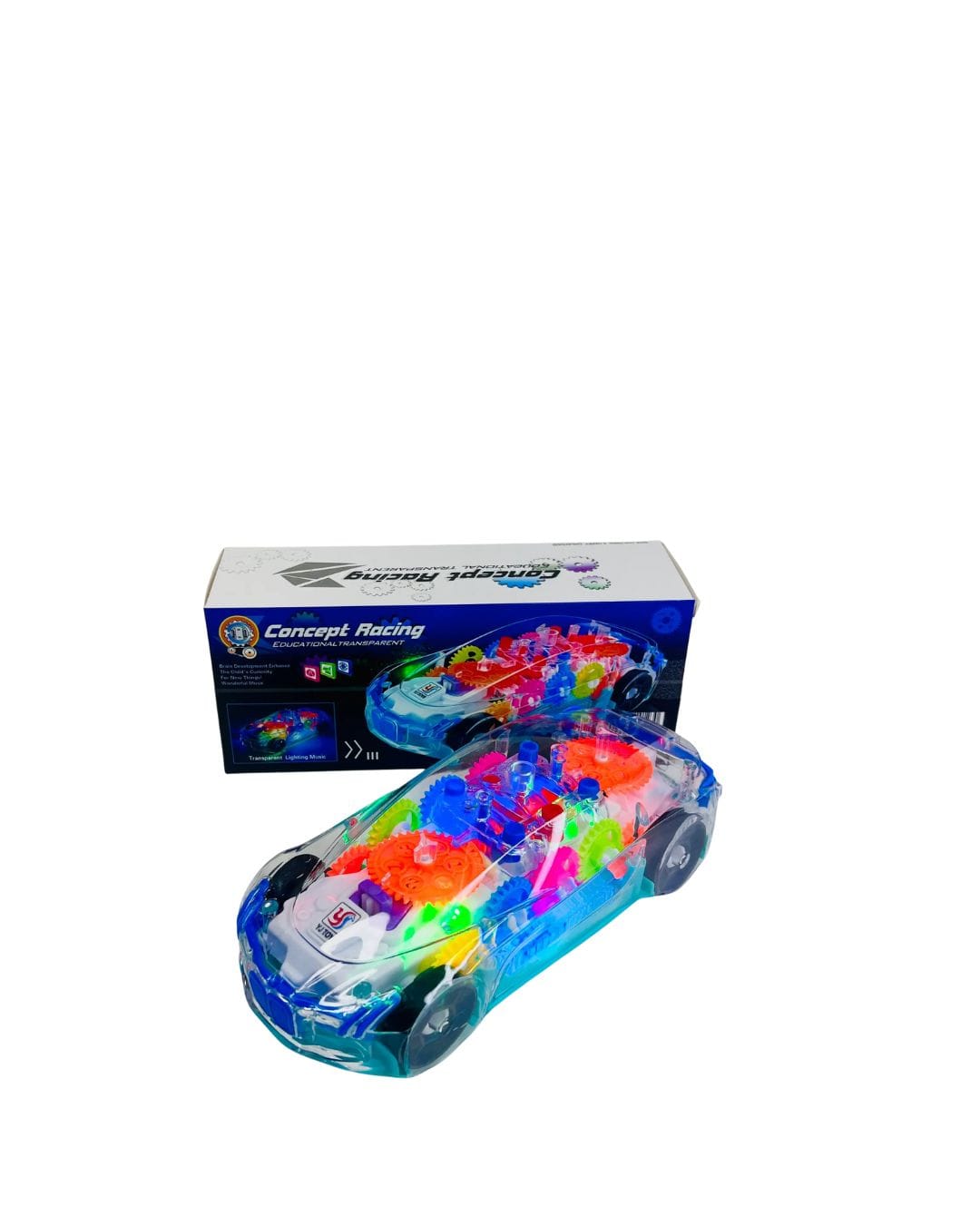 Concept Racing Transparent Gear Car - Image 3