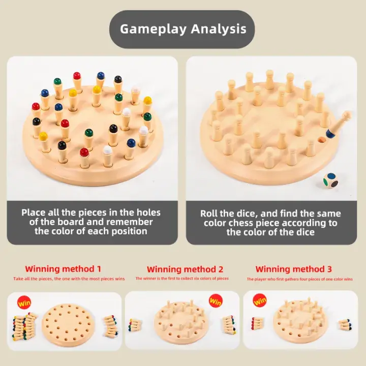 Memory Chess Matching Game - Image 4